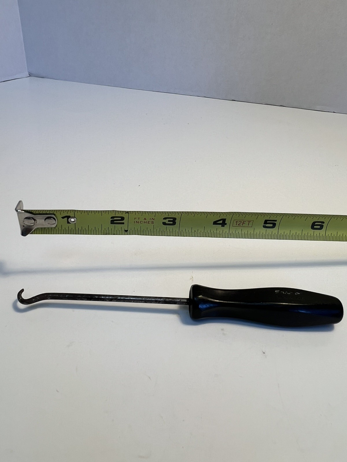 Snap On Tools 3ASH Mini Black Handle 5-7/8″ hook pic Made in USA B-5 Vintage