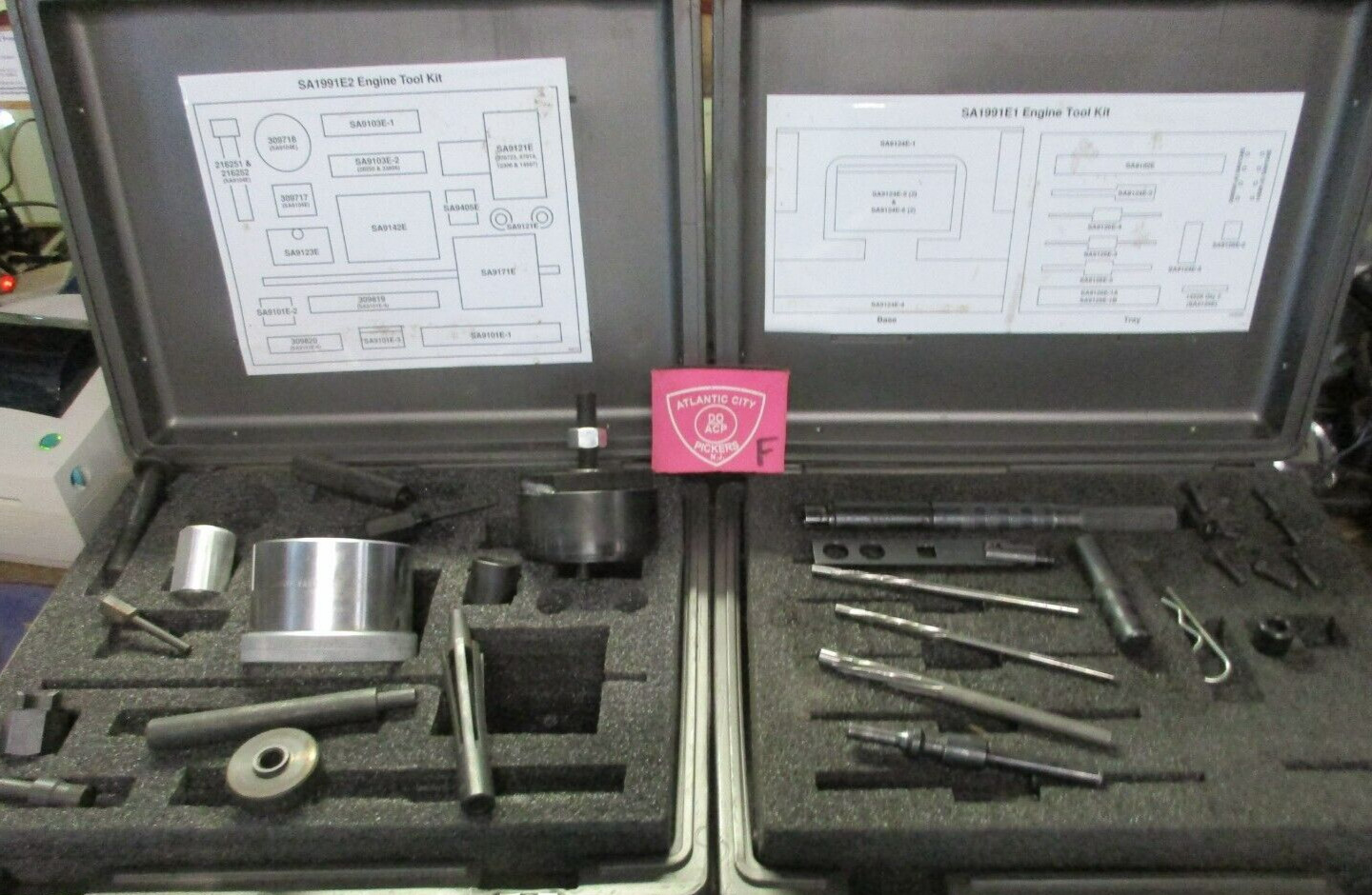 KENT MOORE SATURN SA9124E-1 & SA1991E2 SPECIALTY SERVICE TOOL ENGINE KIT SET