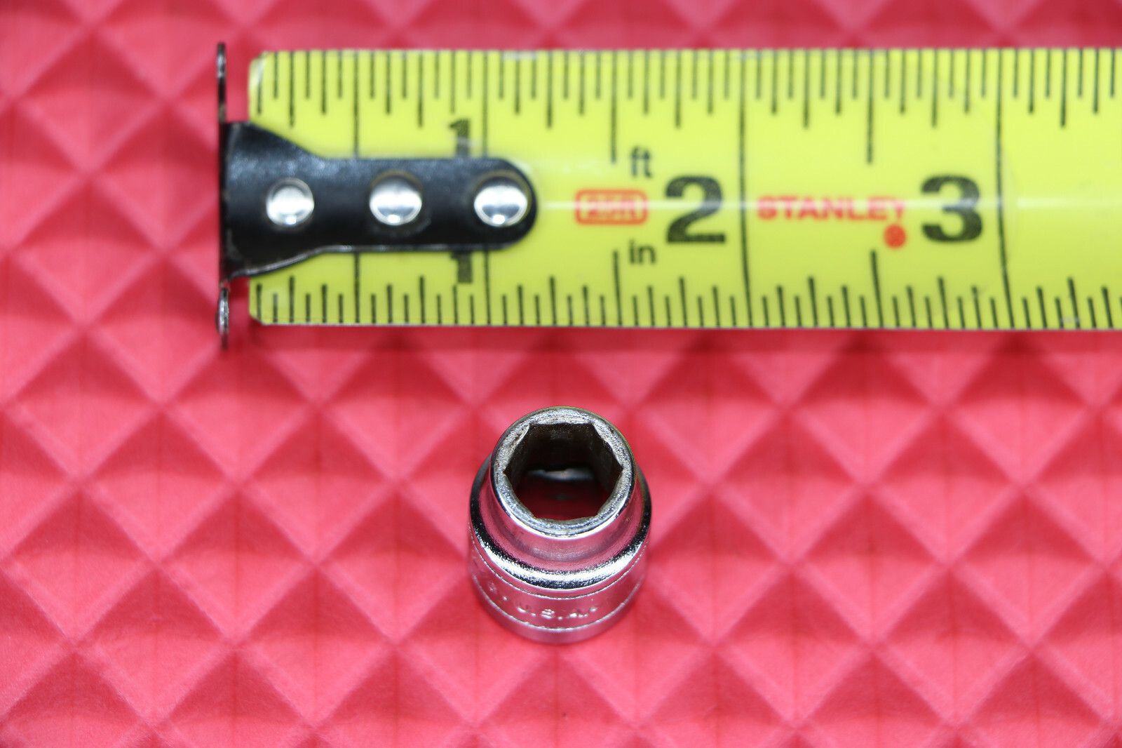 S-K SK 3/8» SAE 3/8» Drive 6 Point Shallow Socket 45112 Made In USA