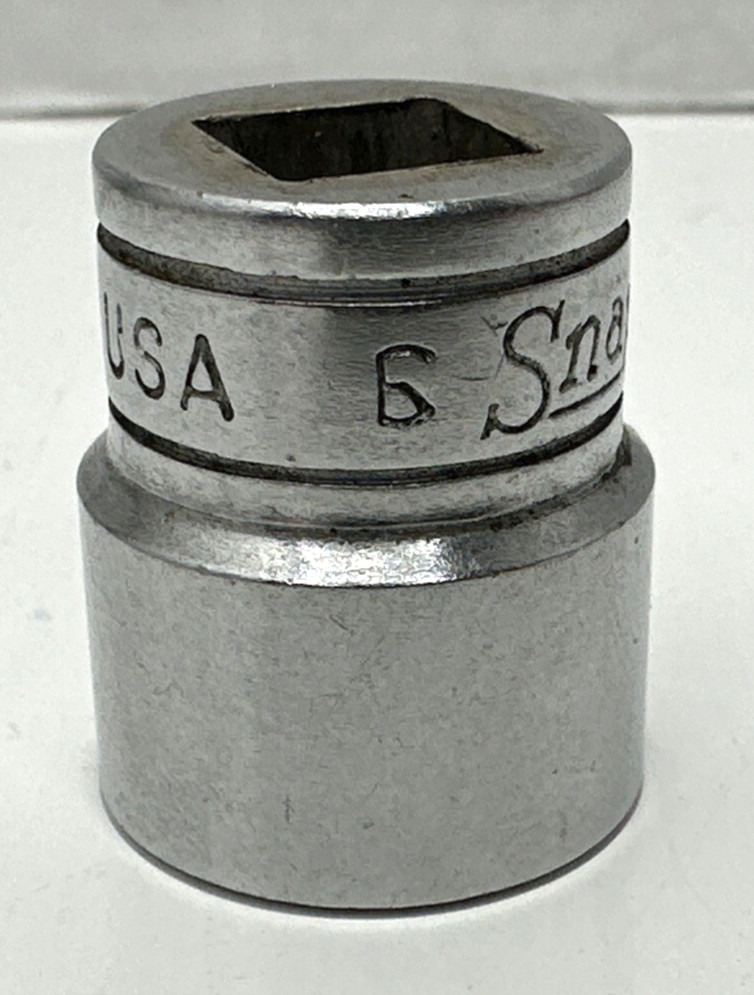 Vintage Snap On F201 5/8” Shallow Socket 3/8” Drive 12 Point USA