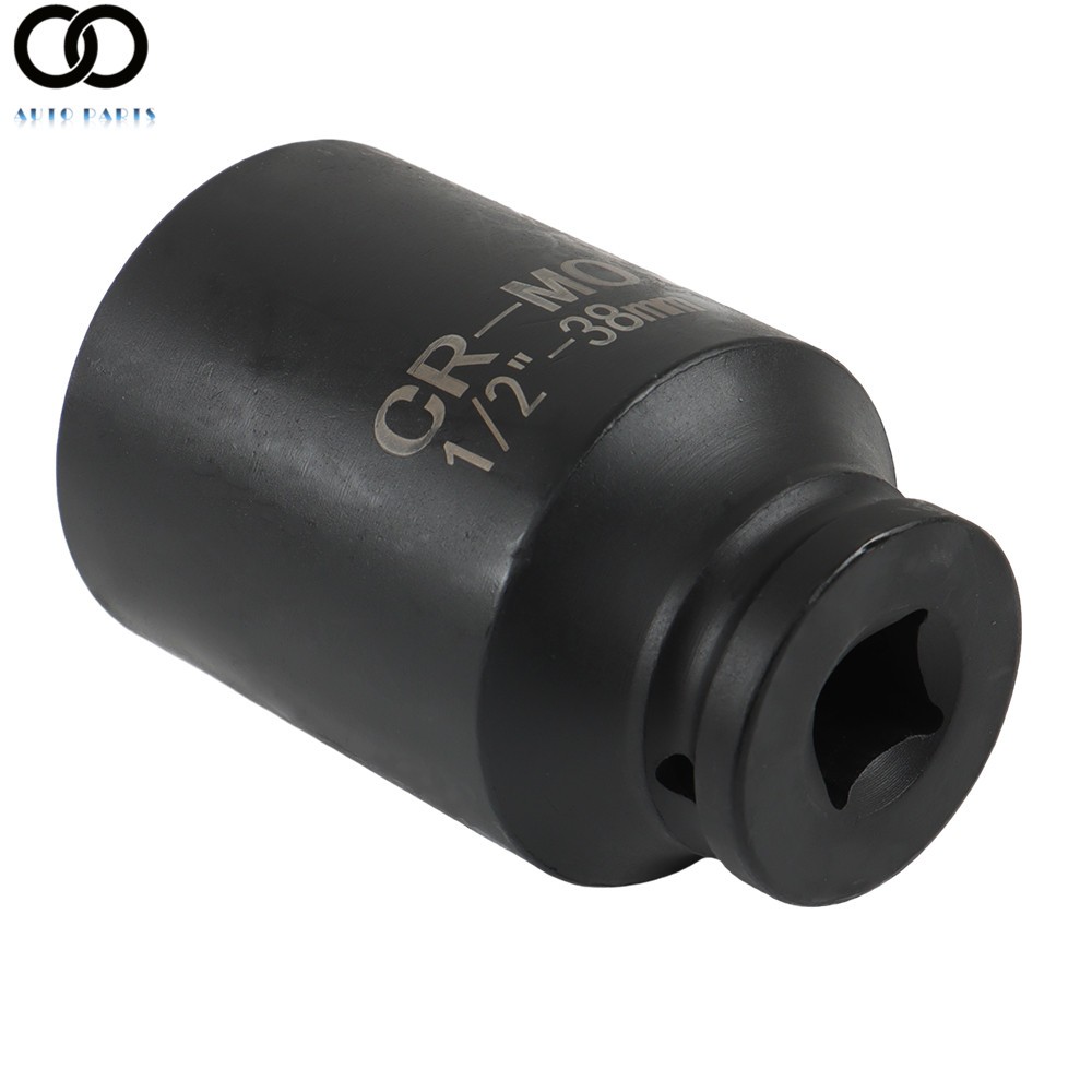 9PCS 1/2» Drive Deep Impact Socket Set Metric Axle Hub Nut Sockets 29-38mm Set