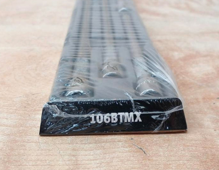Snap-on 106BTMX 6 Piece 1/4” Drive Knurled Chrome Socket Extension Set Unused