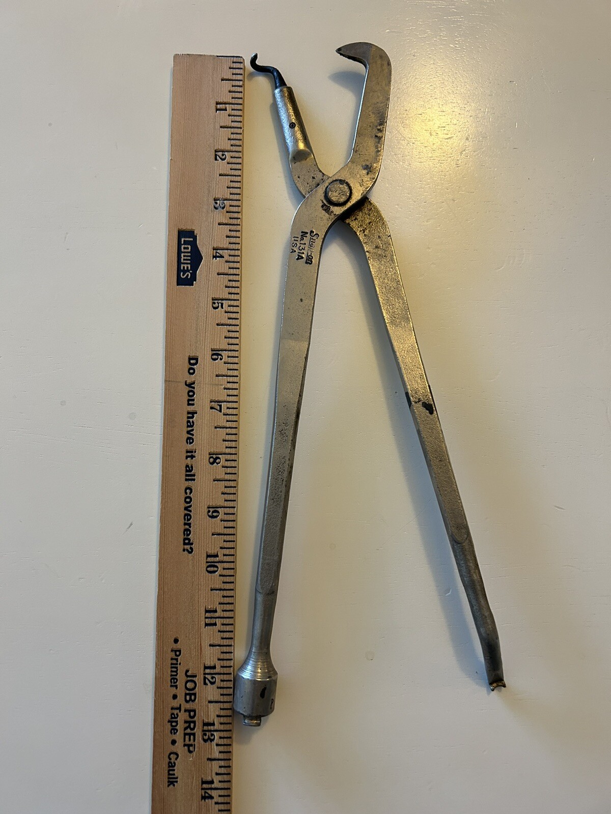 Vintage Snap-On USA Brake Spring Pliers Hook End No 131A Snap-on Tools
