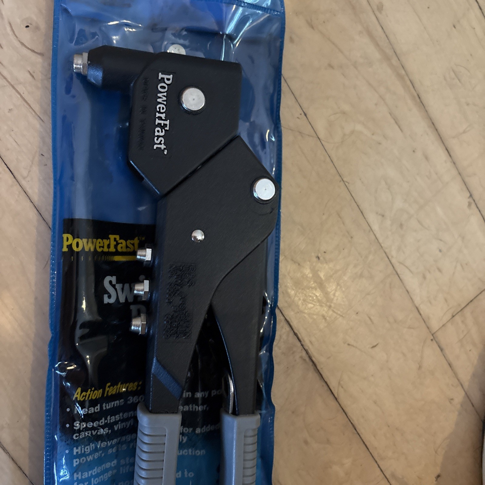Power Fast Swivel Head Rivet Tool