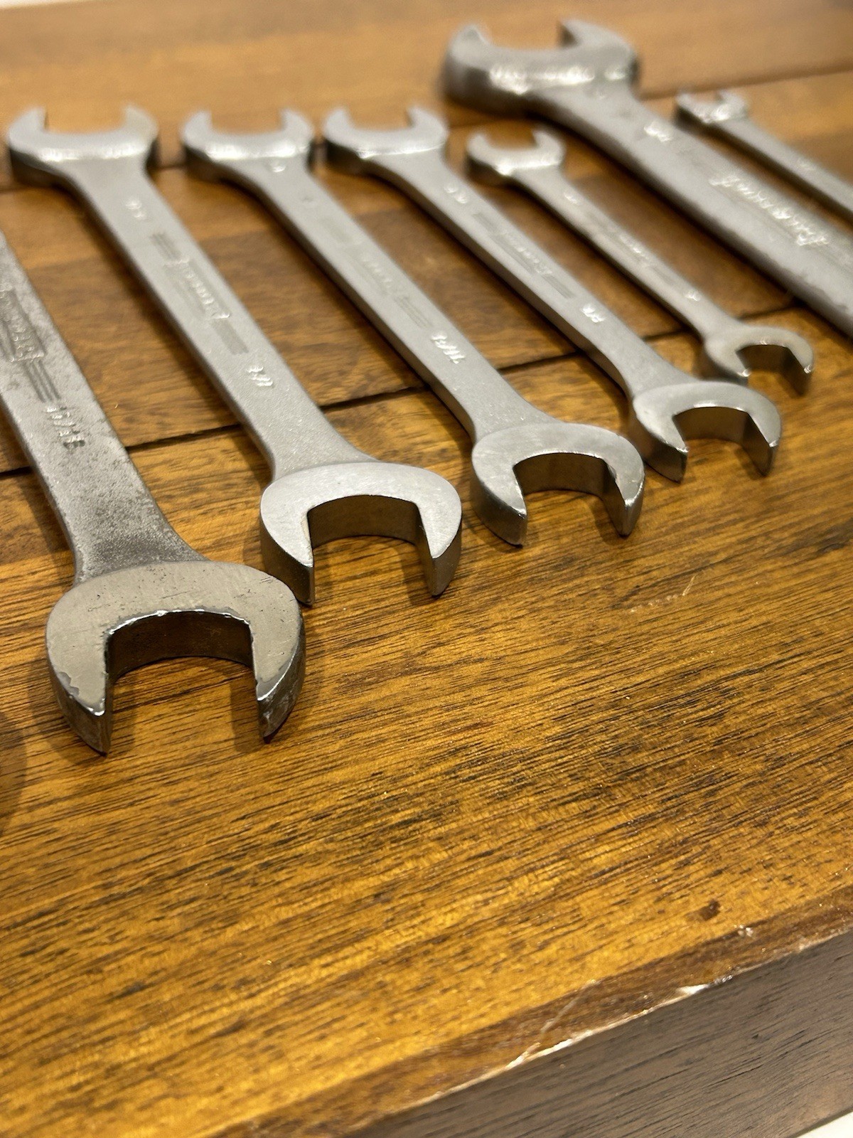Rare Vintage J.H. Williams Wrench Set SUPERRENCH 9 Pcs. USA