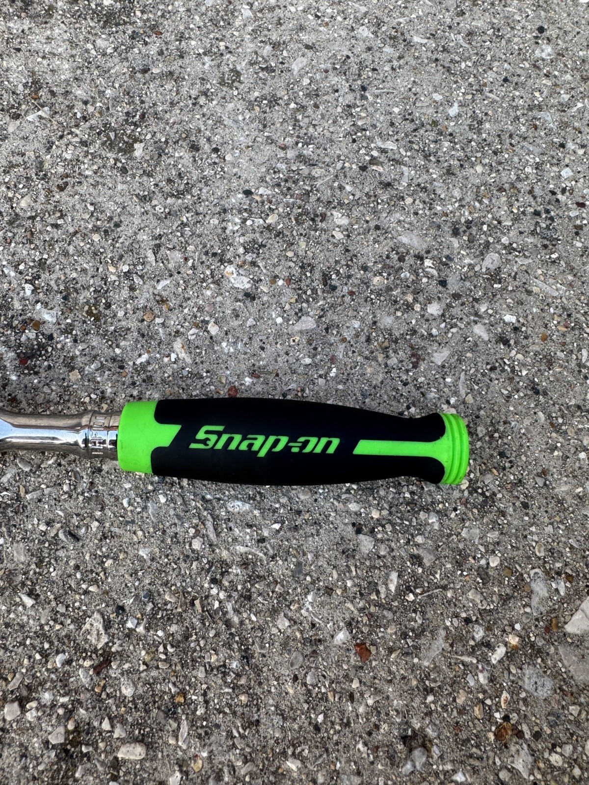 New Snap-On GREEN 3/8″ Drive 100 Tooth Flex Ratchet FHF100 EXCELLENT