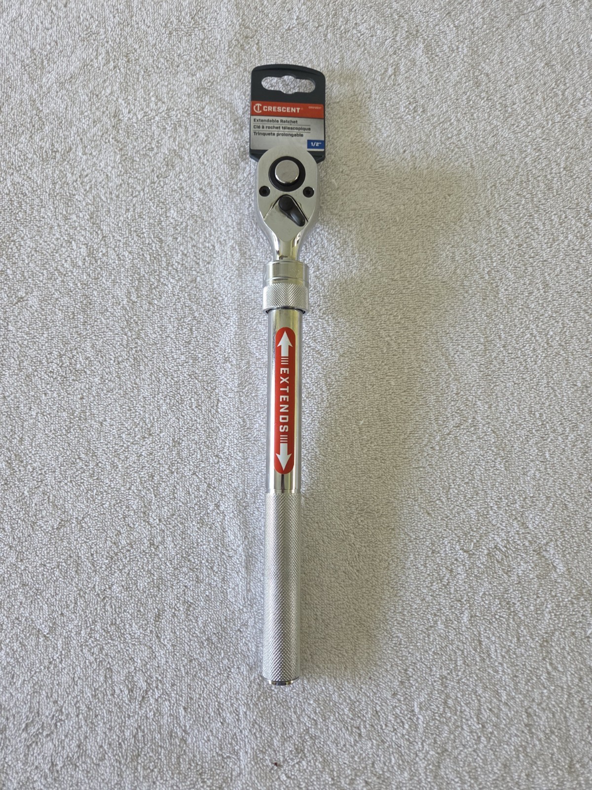 Crescent 1/2in Drive Extendable Ratchet CRW12EXT