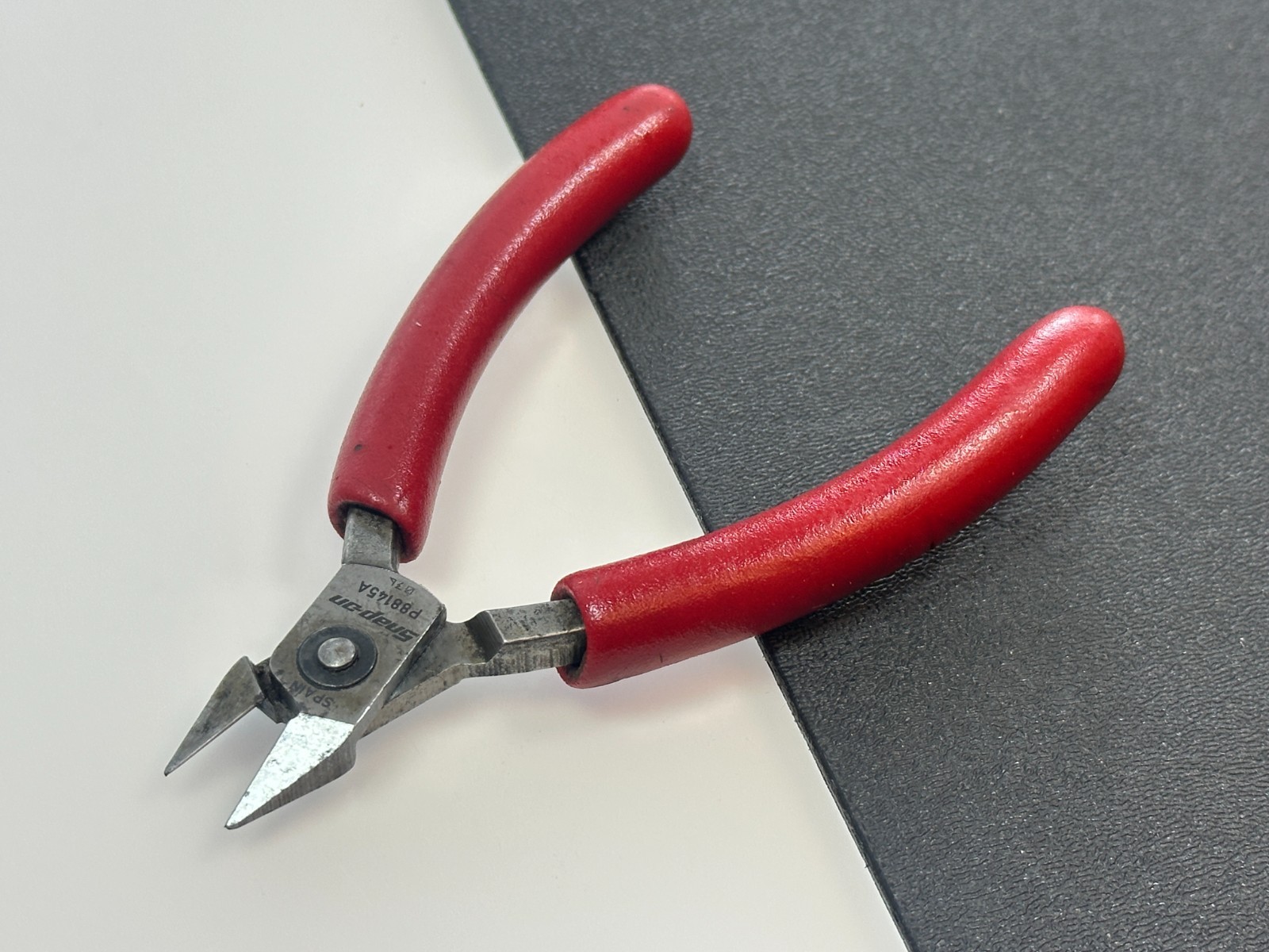 🇺🇸Snap-on Tools USA P88145A RED Comfort Grip Precision Diagonal Cutting Pliers