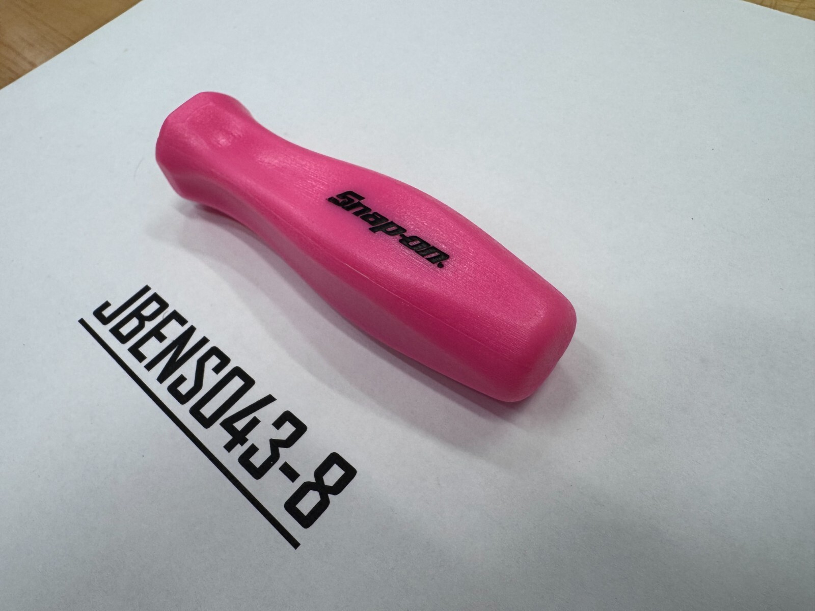 Snap-on Tools DISCONTINUED HOT PINK 3/8″ Drive Replacement Ratchet Hard Grip