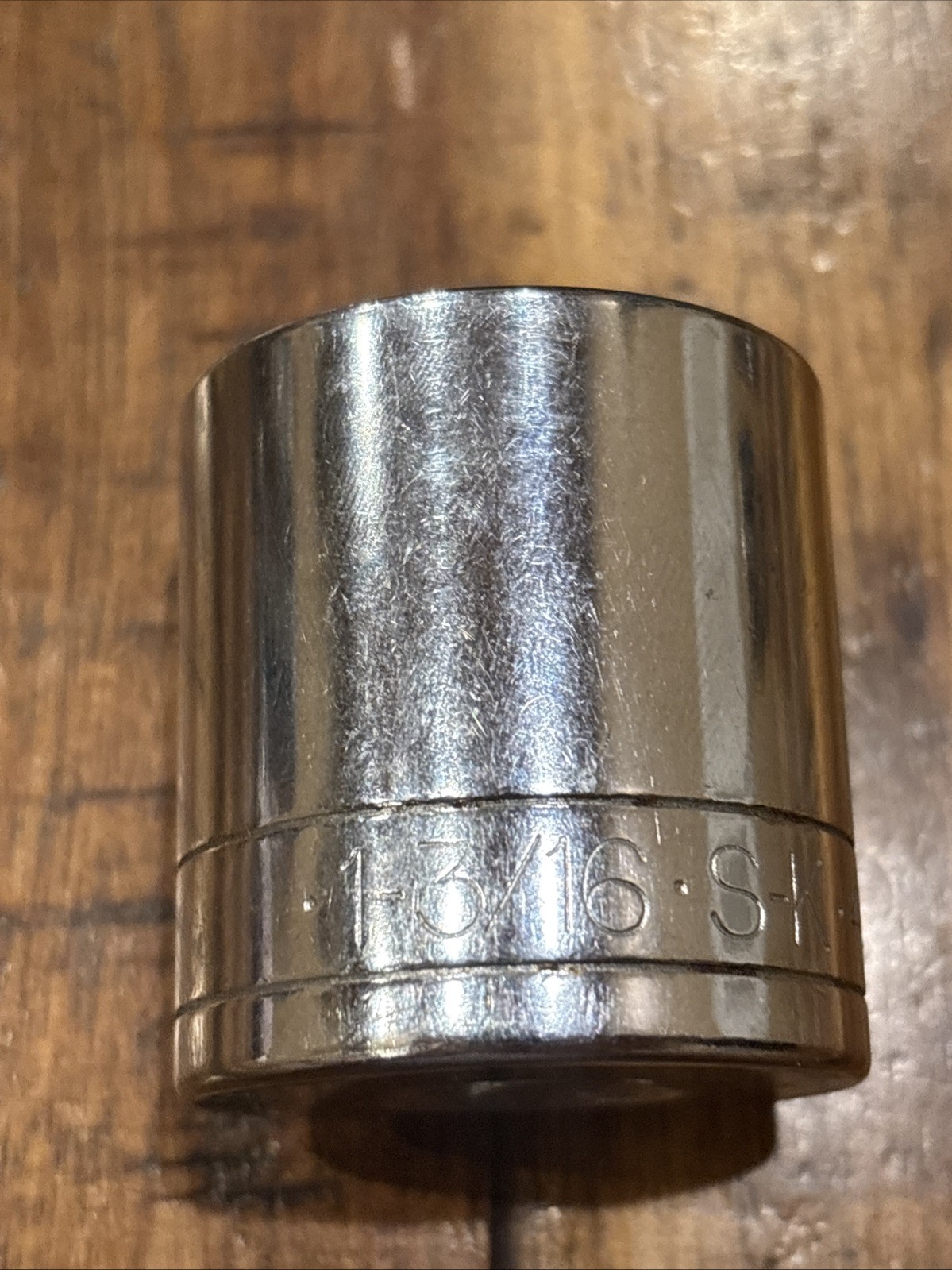 SK Tools 1/2” 12pt Sockets 1-3/16” & 1-1/4” Shallow, 1-1/8” Deep EUC SAE USA