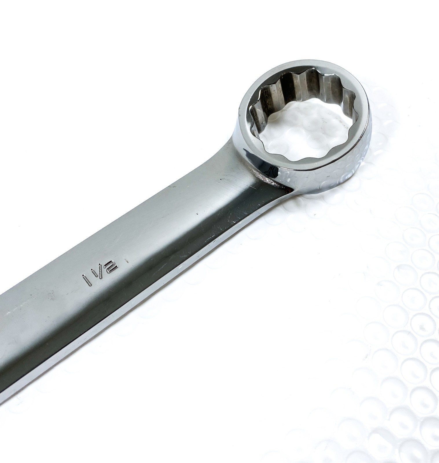 SNAP ON TOOLS 1-1/2″ CHROME SAE Combination Wrench 12-Point Flank Drive OEX48B