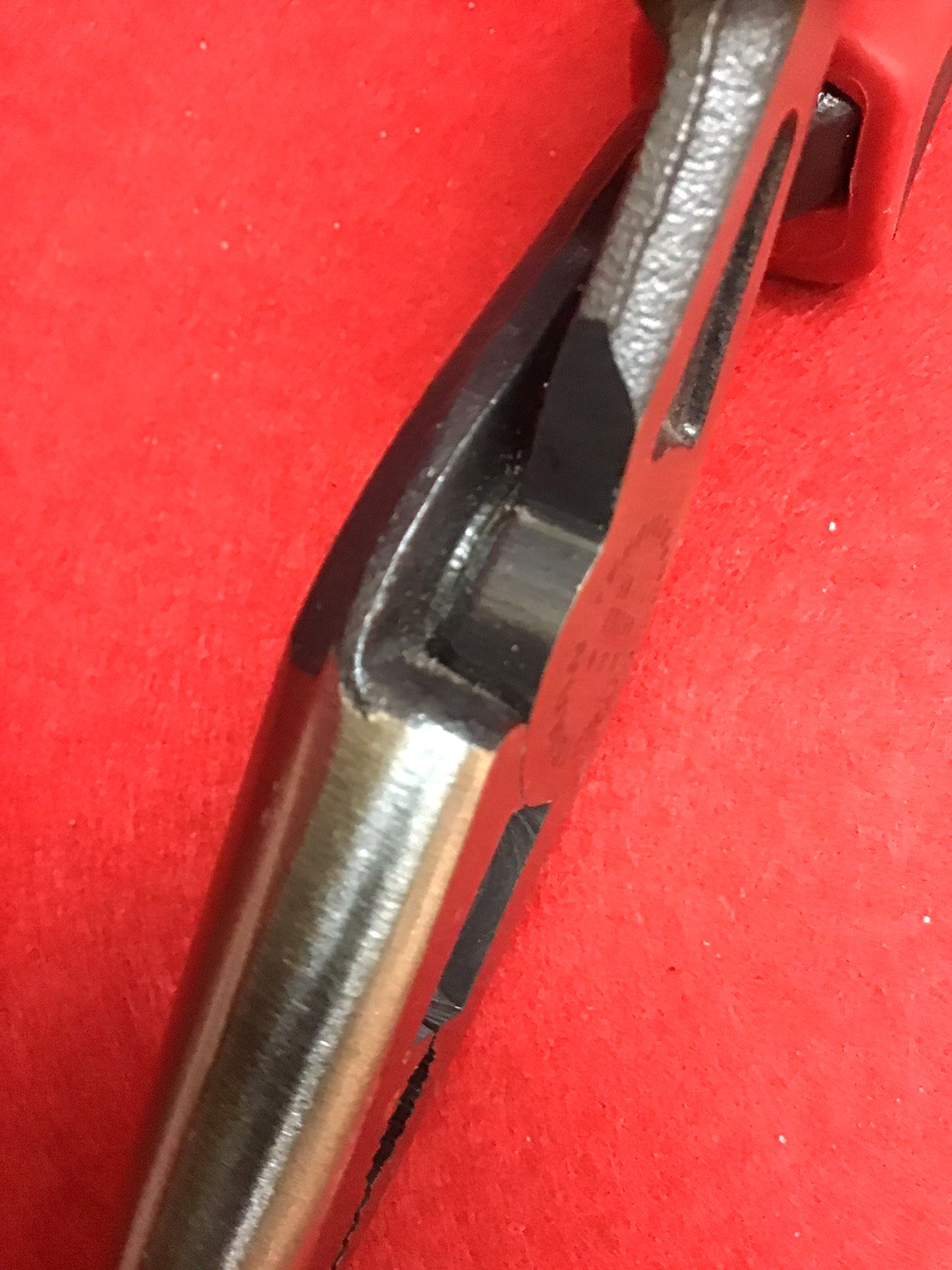 NOS-NEW-CRAFTSMAN PROFESSIONAL USA 8” NEEDLE NOSE PLIERS #45763 WF
