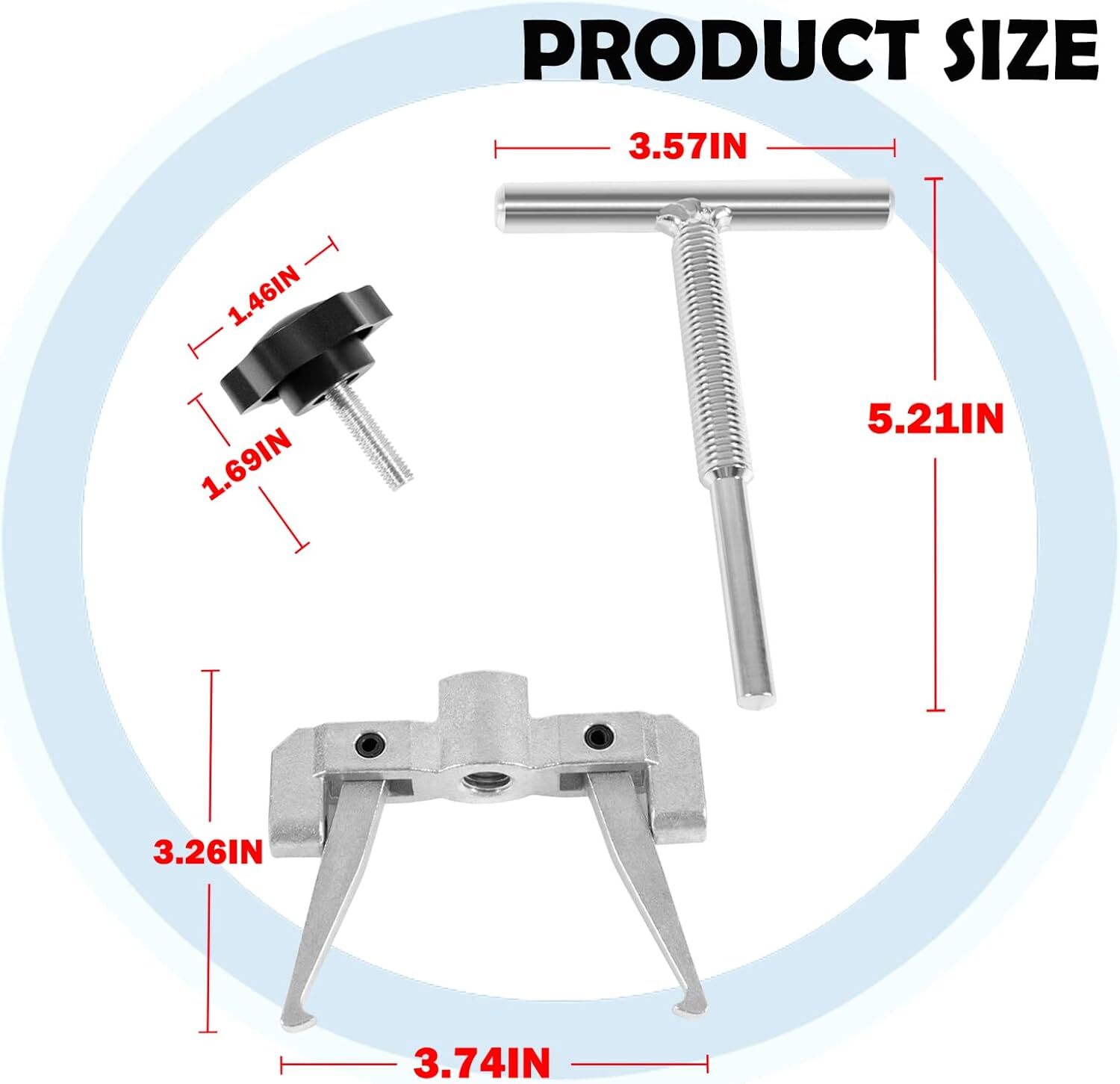 660040-1 Stainless Steel Impeller Puller Tool for impellers 2-1/4″ to 2-9/16″