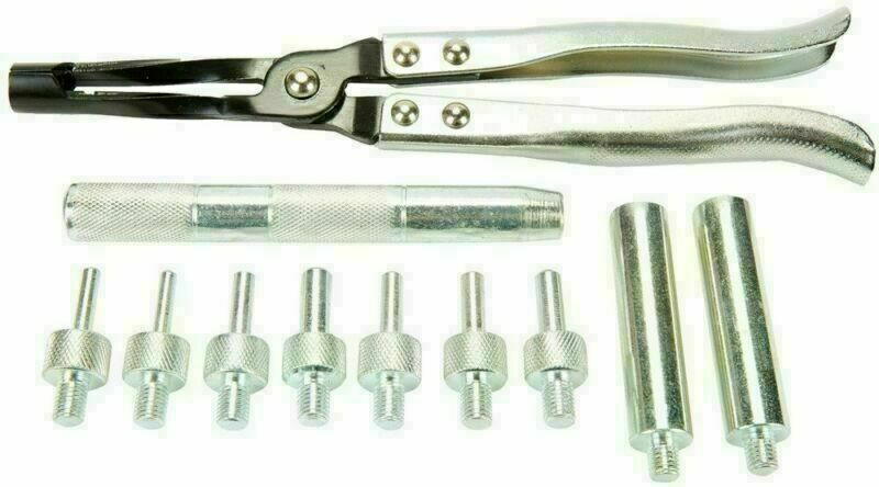 11Pc Valve Stem Seal Removal & Installer Tool Kit Remover Plier for Car Truck