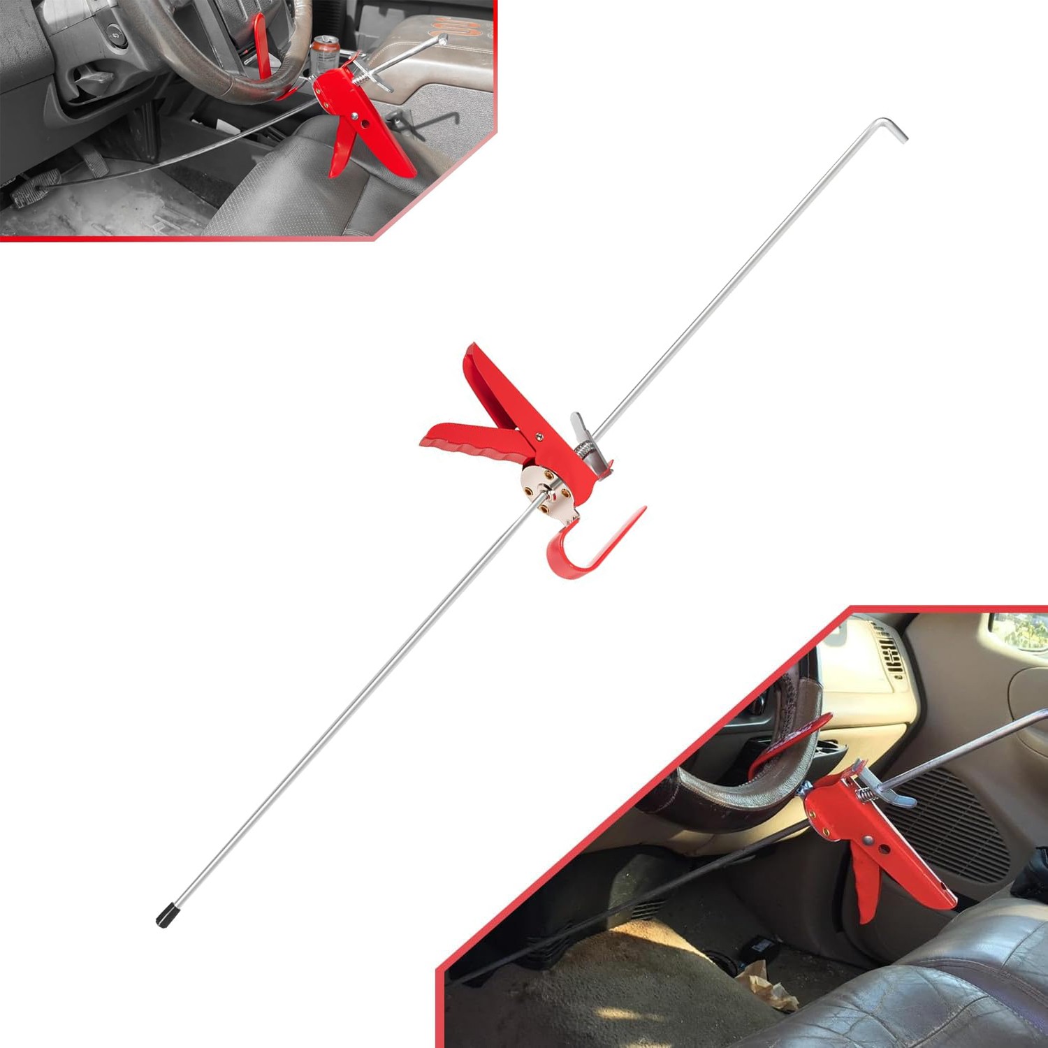 THE393 Pedal Depressor,Adjustable 36-Inch Brake Pedal Depressor for Most Vehicle