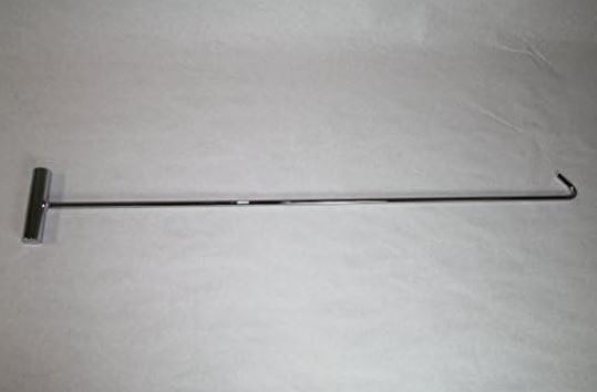 31” Heavy-Duty Chrome Plated Steel 5th Wheel Pin Puller w/5in Wide Handle