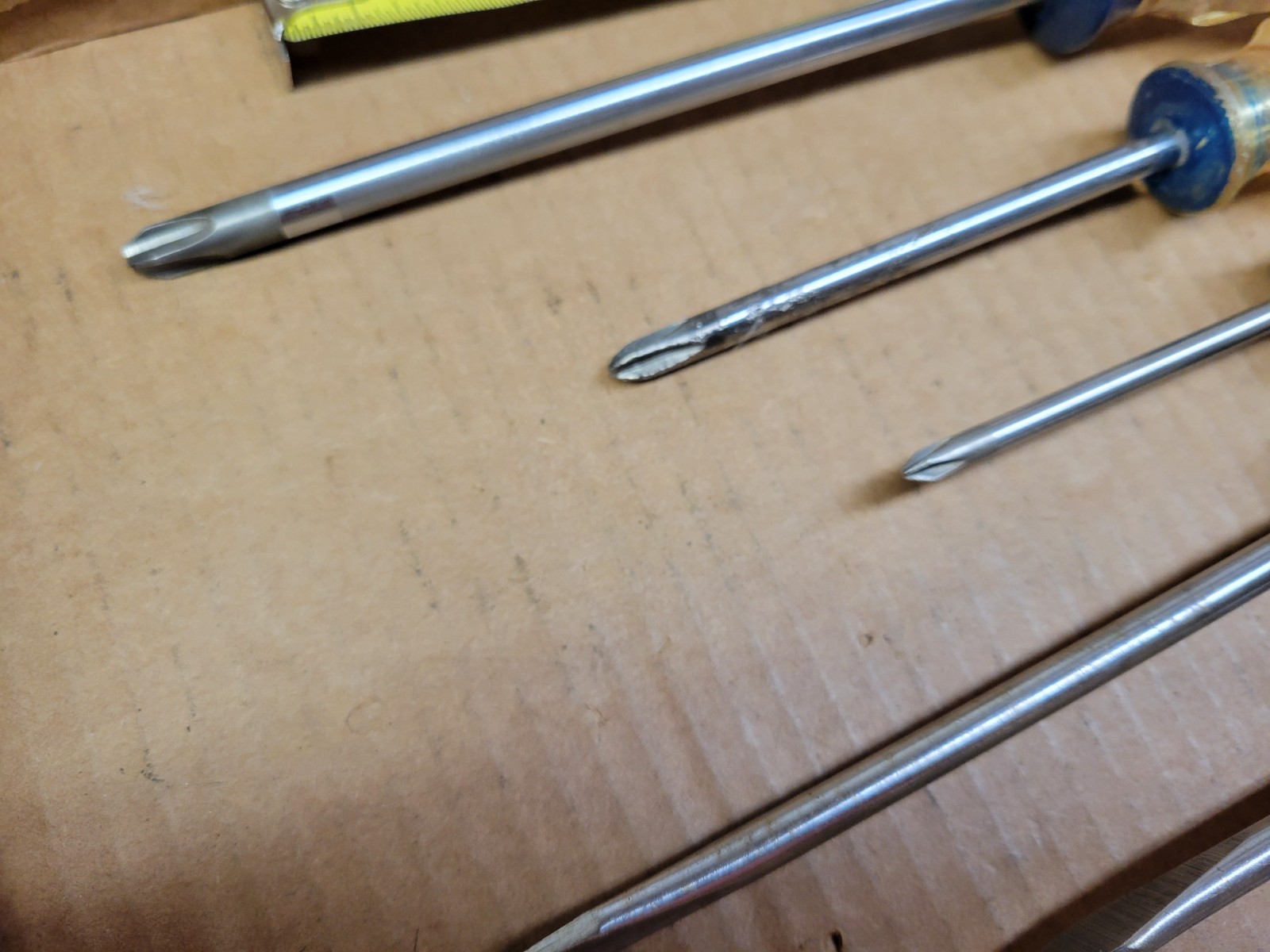 Craftsman Professional 7-Piece Clear Handle Screwdriver Set / Lot