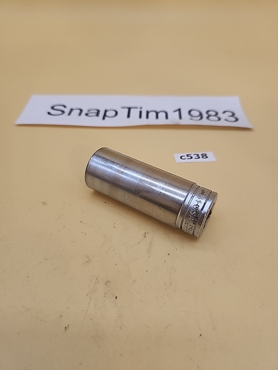 Snap-on Tools 3/4″ 6Pt Deep Socket 3/8″ Drive SFS241 USA