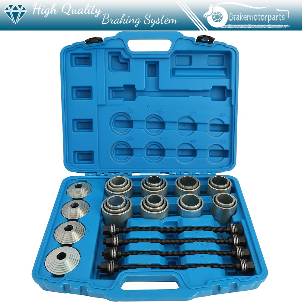 Remove Bearings Bushes Seals Garage Tool 28Pcs Press Pull Sleeve Kit