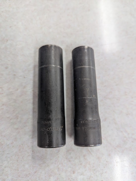 SNAP-ON TOOLS 1/2″ Drive 6pt SAE Deep Impact Socket Set SIM160A 1/2 SIM180A 9/16