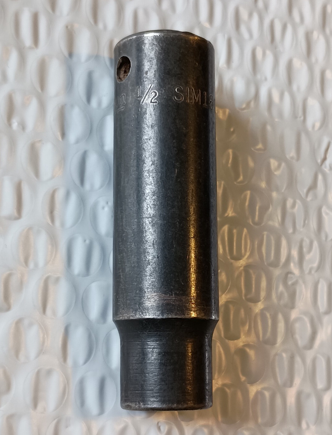 SNAP ON SIM160, 1/2″ DRIVE, 1/2″ IMPACT SOCKET, 3.2″ DEEP/HIGH, 6 POINT.