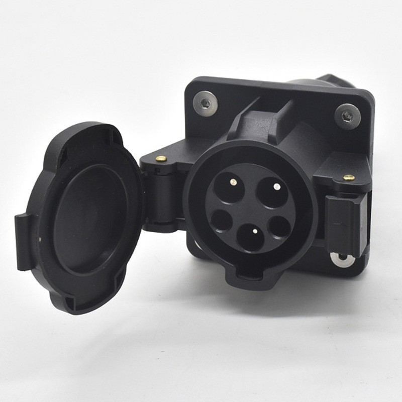 Level 1 and 2 SAE J1772 EV Socket-Inlet, Type 1 Receptacle, 16Amp, 110V-240V