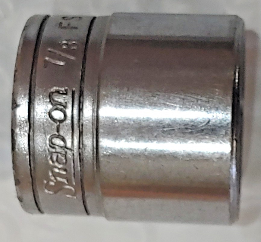 Snap-on FS281 3/8″ Drive 7/8″ Standard Flank Drive Socket 6-point Made in USA
