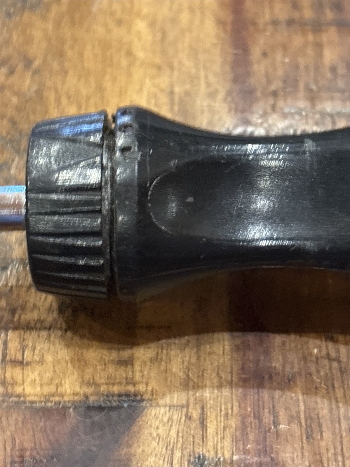 Snap-On 1/4″ Ratcheting Socket Screwdriver Tool Black Handle Driver TMR4 USA EUC