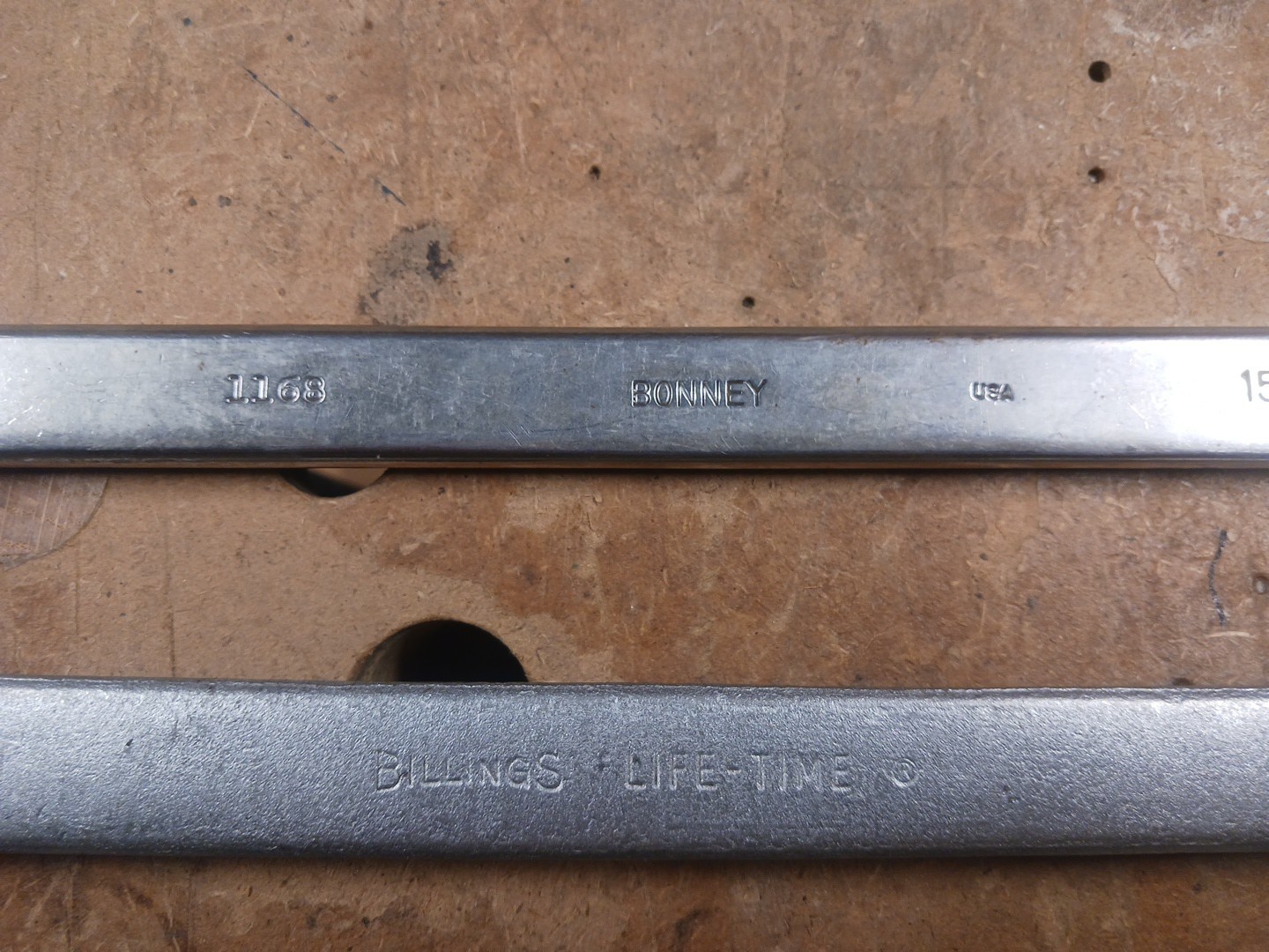 Lot of 6 USA Wrenches, Billings, Bonney, S-K, Husky,& Proto, Used