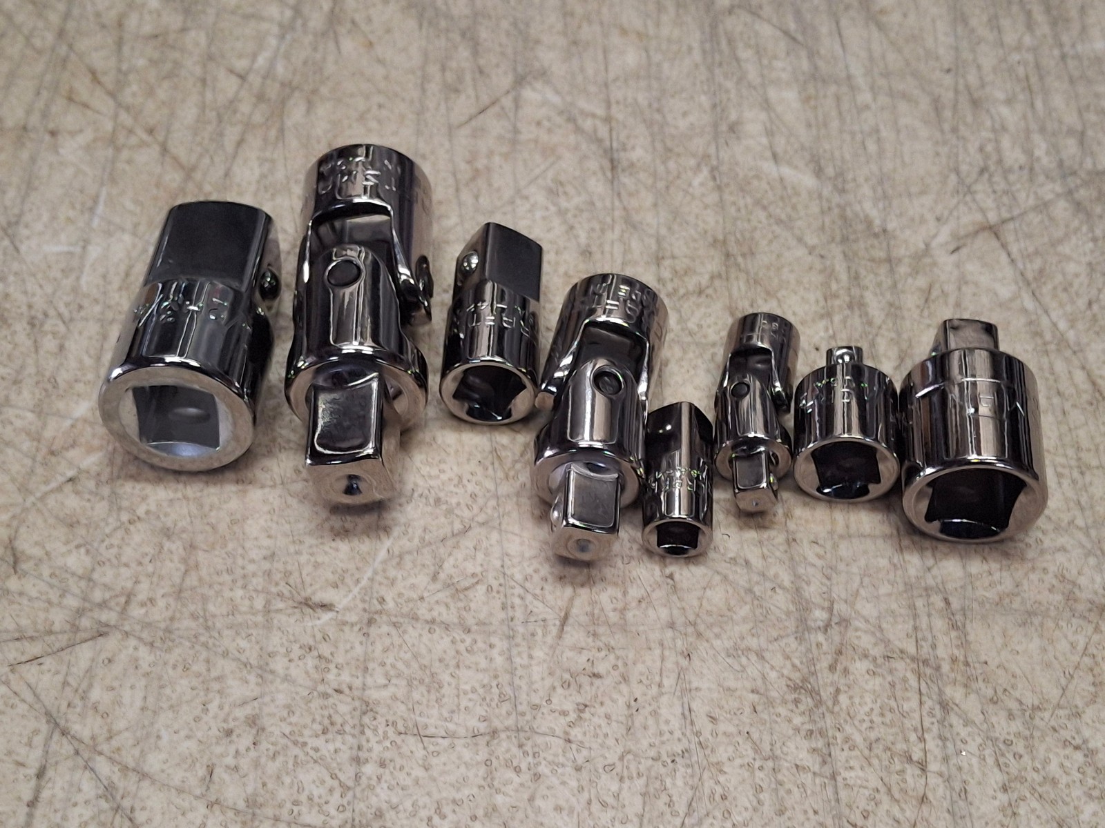 Craftsman USA 8pc Socket Adapter & Swivel Set 3/4″ 1/2″ 3/8″ 1/4″ GK Series