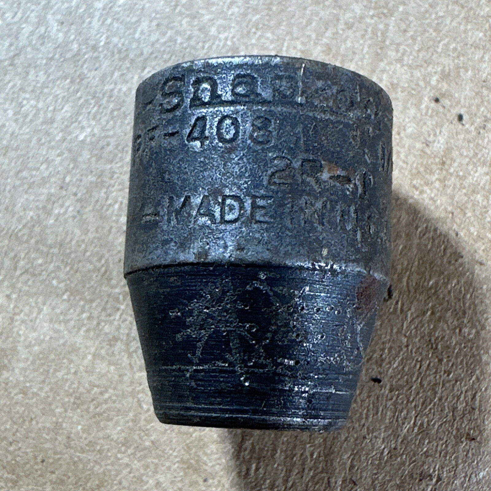 Snap-on PF-408 3/8″ Inch SAE 8 Point 3/8″ Drive Socket Made In USA