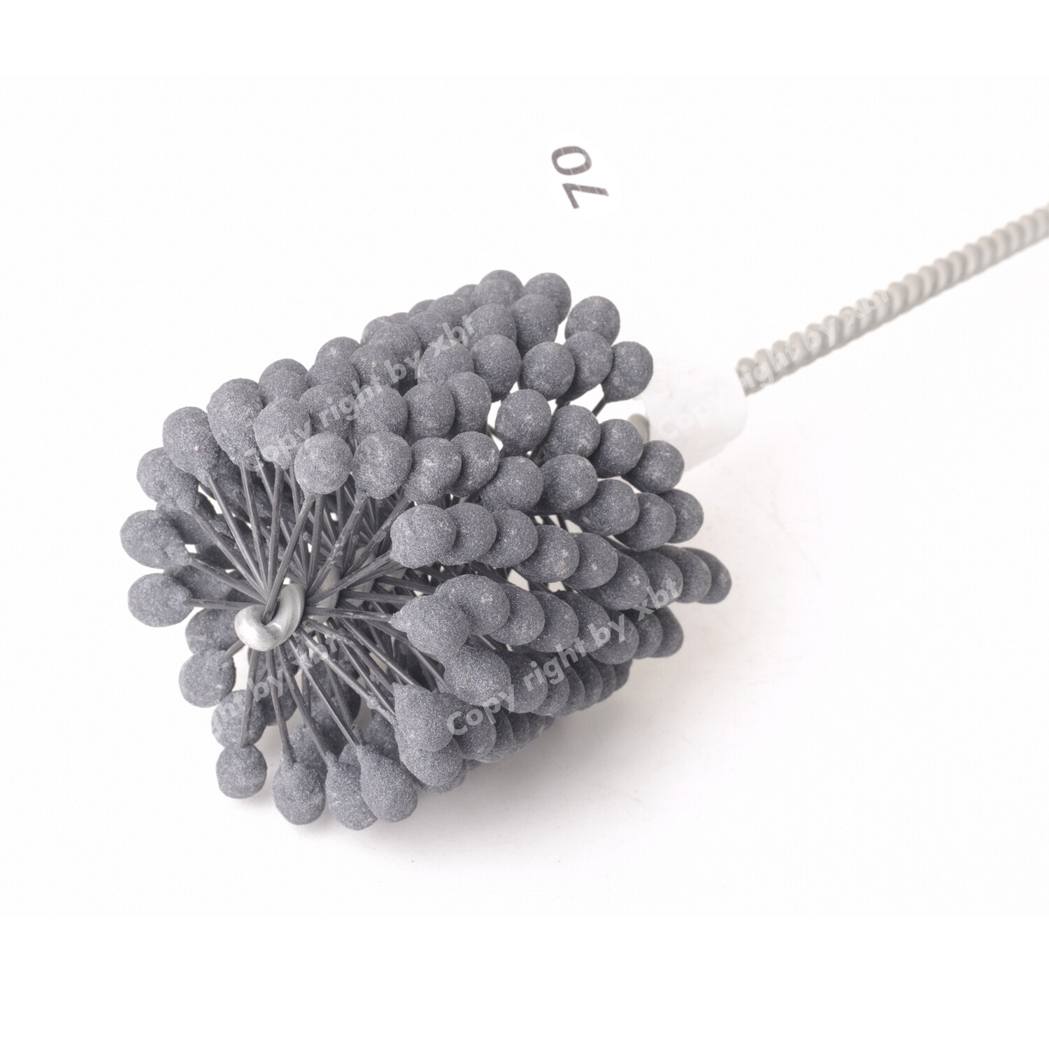 68mm-70mm Engine Flexible Cylinder Hone Silicon Ball Brush 240 Grit