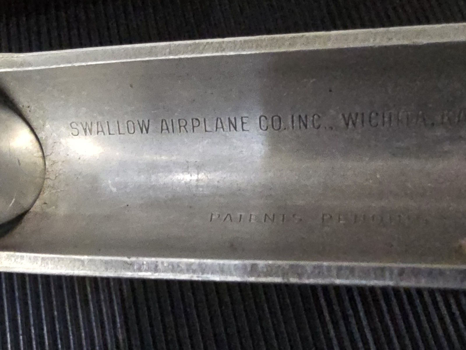 SNAP ON F734A 3/8 DRIVE MULTI-PURPOSE RATCHET & SWALLOW AIRPLANE CO. HANDLE RARE