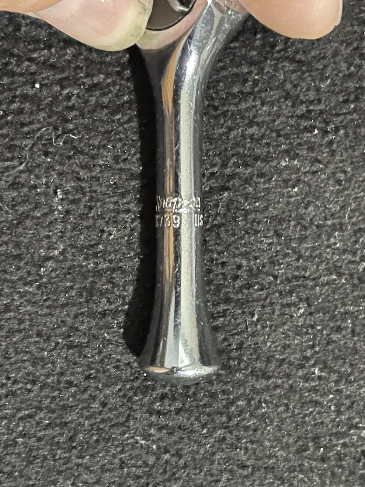 Snap-On TMK739 1/4″ drive stubby ratchet 3″ long