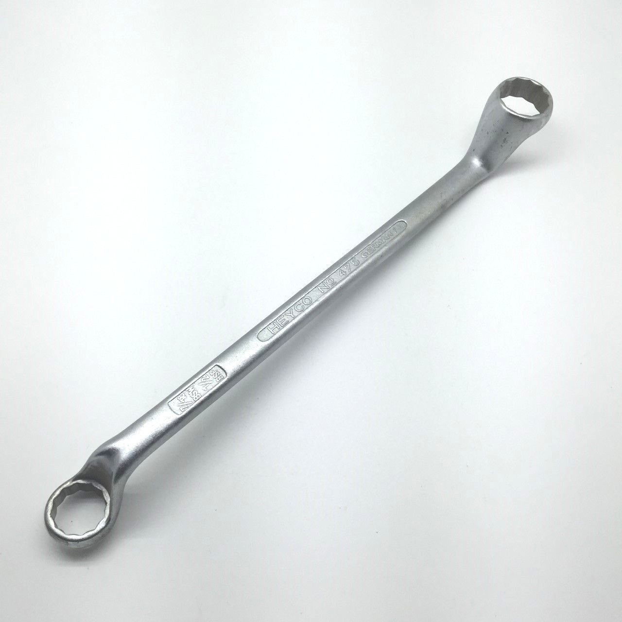 HEYCO 1/2W x 7/16W Whitworth Ring Spanner Wrench No475 Made in Germany NEW
