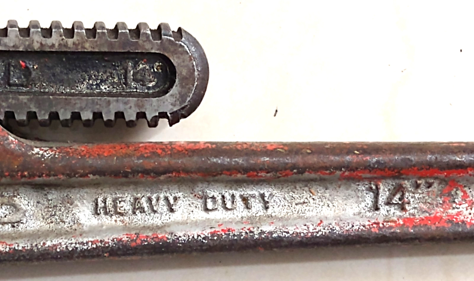 RIDGID TOOL CO. 14. 14″ MONKEY WRENCH, HEAVY DUTY, ELYRIA OHIO, USA.