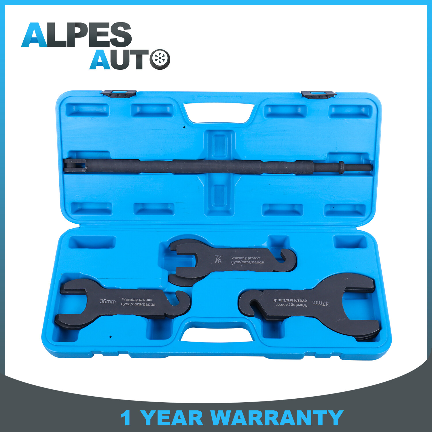 Set of Repairing Water Pump Fan Clutch Tool w/ Case For Ford GM Chrysler Jeep