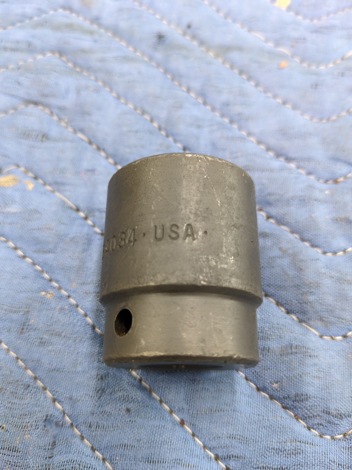 SK USA 1-1/16” Shallow Impact Socket 34034 1/2” Drive 6 Point Black Oxide New