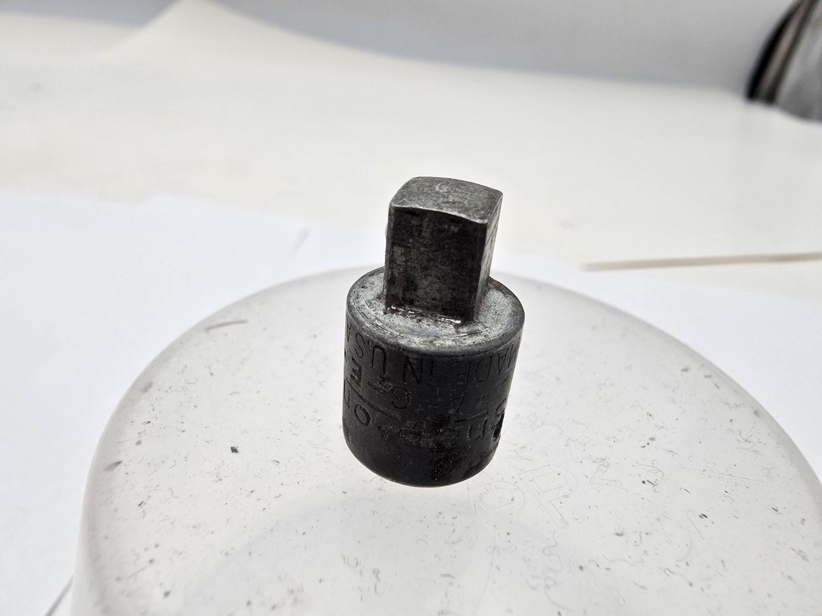 Vintage Snap On Tools 9/32″ To 1/4″ Adapter A-6-E (9/32″ Female X 1/4″ Male)