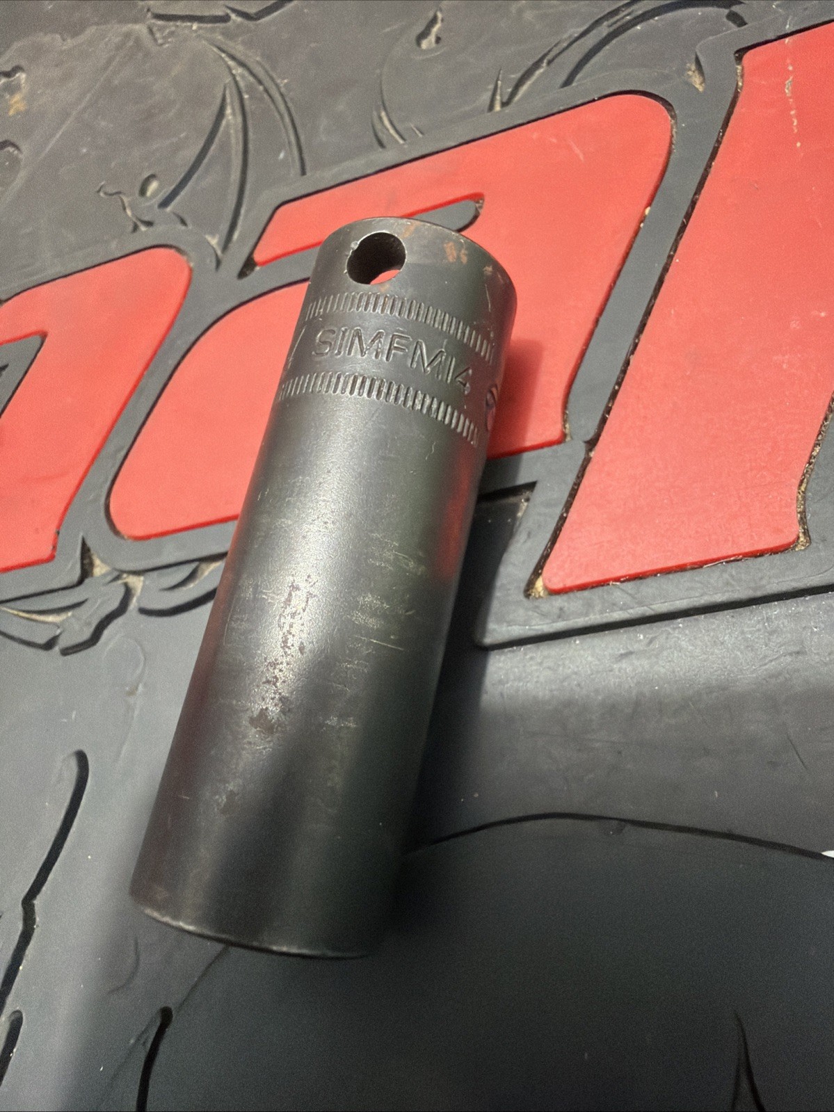 Snap-On Tools 3/8″ Drive 6pt 14mm Metric Deep Impact Socket SIMFM14 🇺🇸 USA.