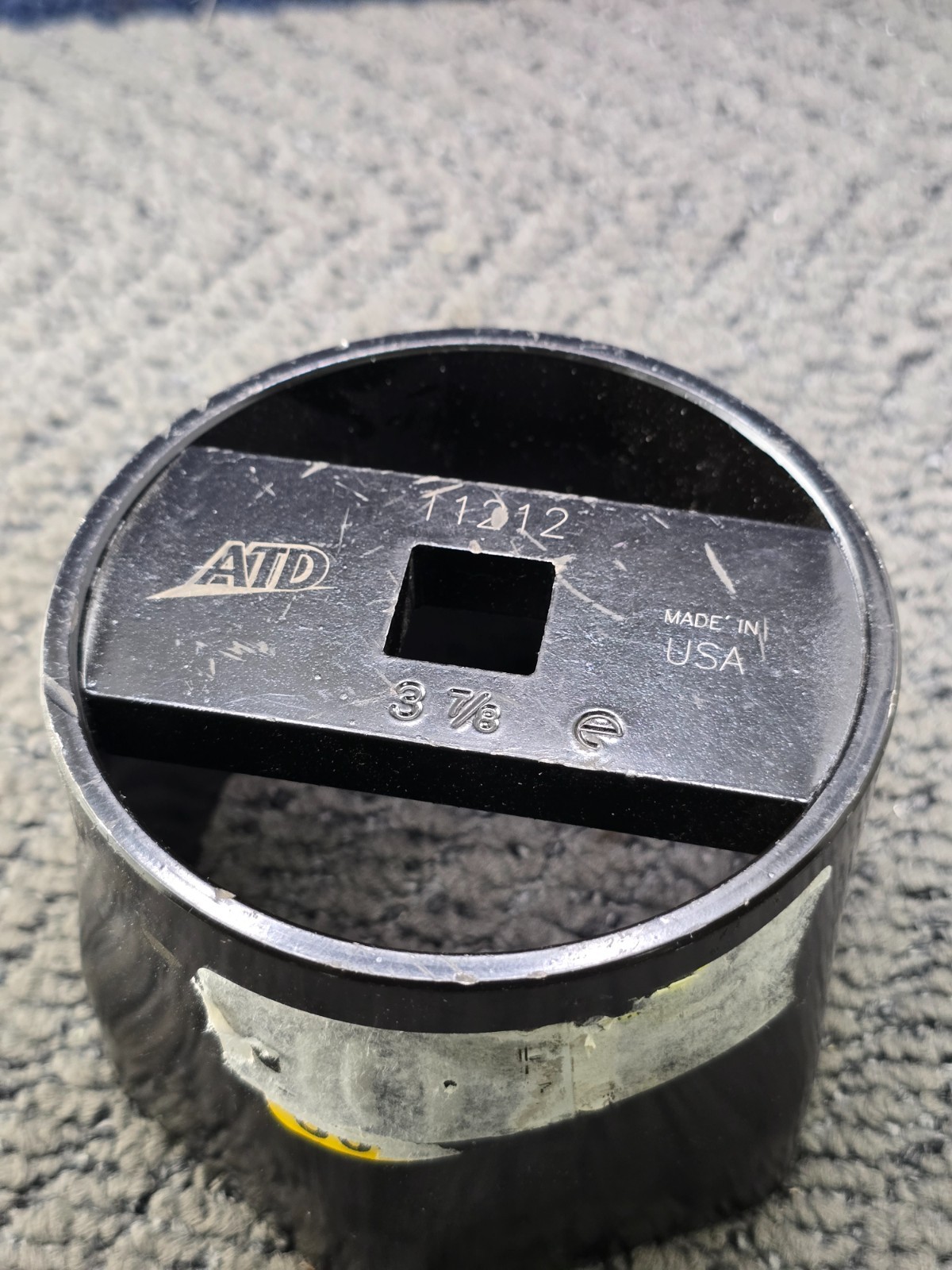 ATD Tools 11212 3/4-inch Square Drive 6-Point 3-7/8 inch Black Axle Nut Socket