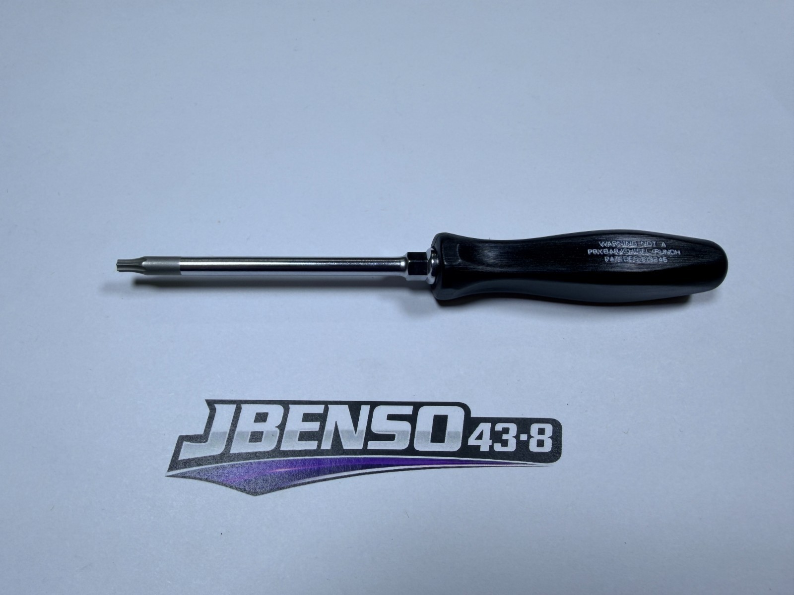 Snap-on Tools USA NOS RARE BLACK T15 Mini Hard Grip TORX Screwdriver SDT315BK