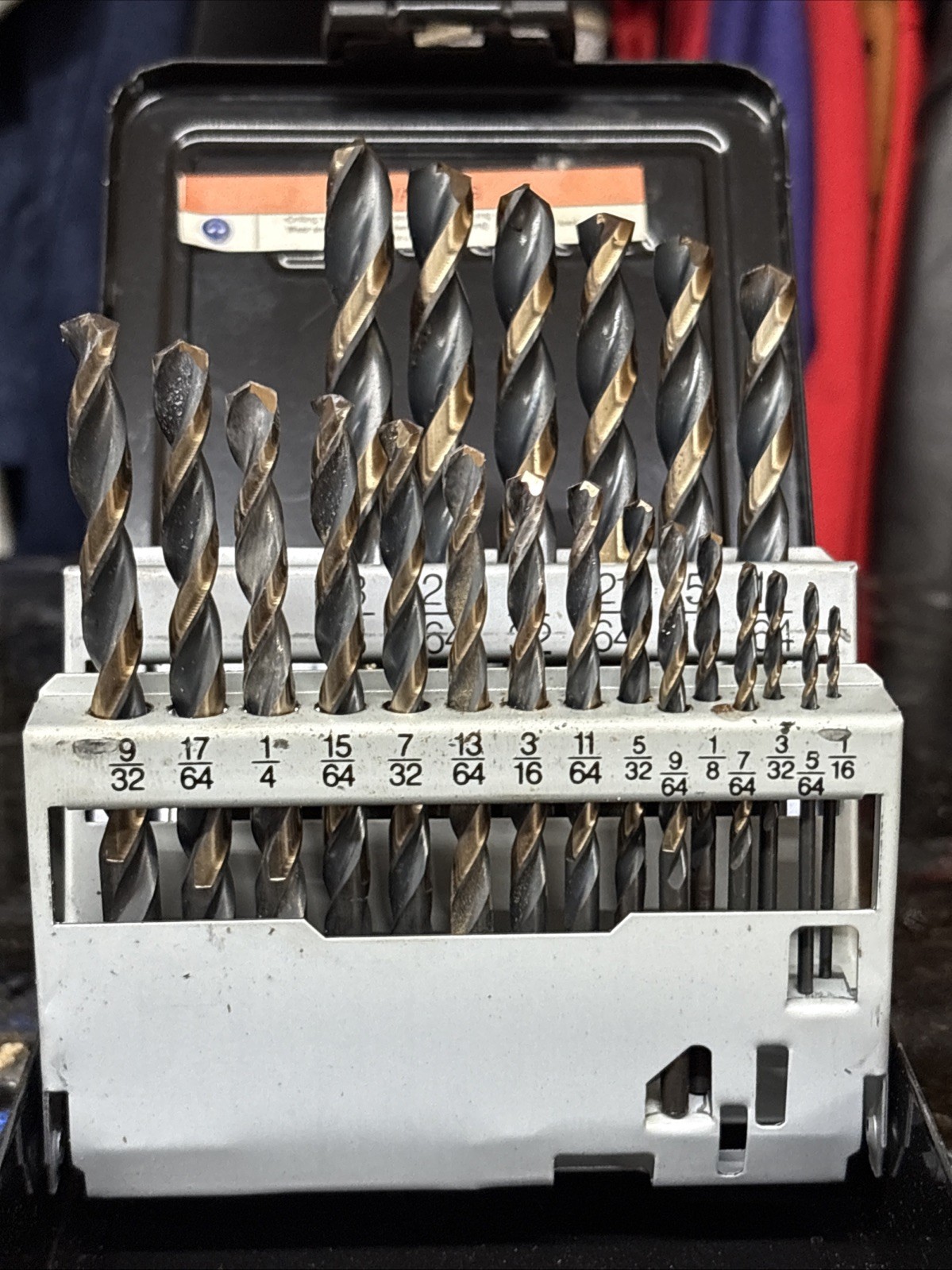 New Snap-on™ DBTB121 Jobber Length THUNDERBIT® High Speed Steel 21 bits 3/8-1/16