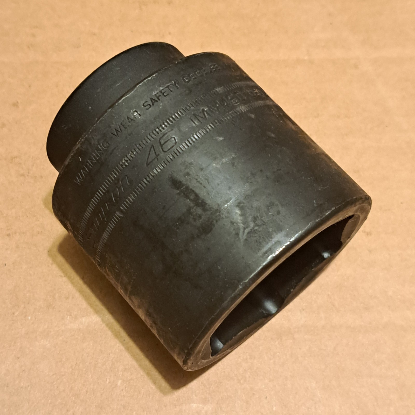 SNAP-ON 46mm 46 IMPACT SOCKET 1/2″ DRIVE 6 POINT IMM460 USA, MM METRIC, SNAP ON
