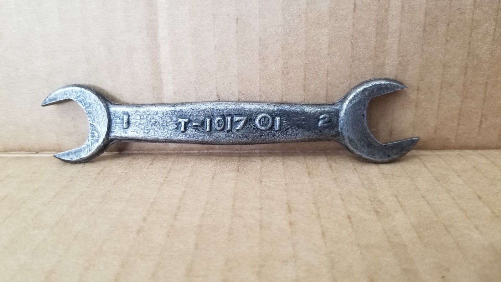 Vintage Ford T-1917 1 M1 2 Open End Wrench VGC