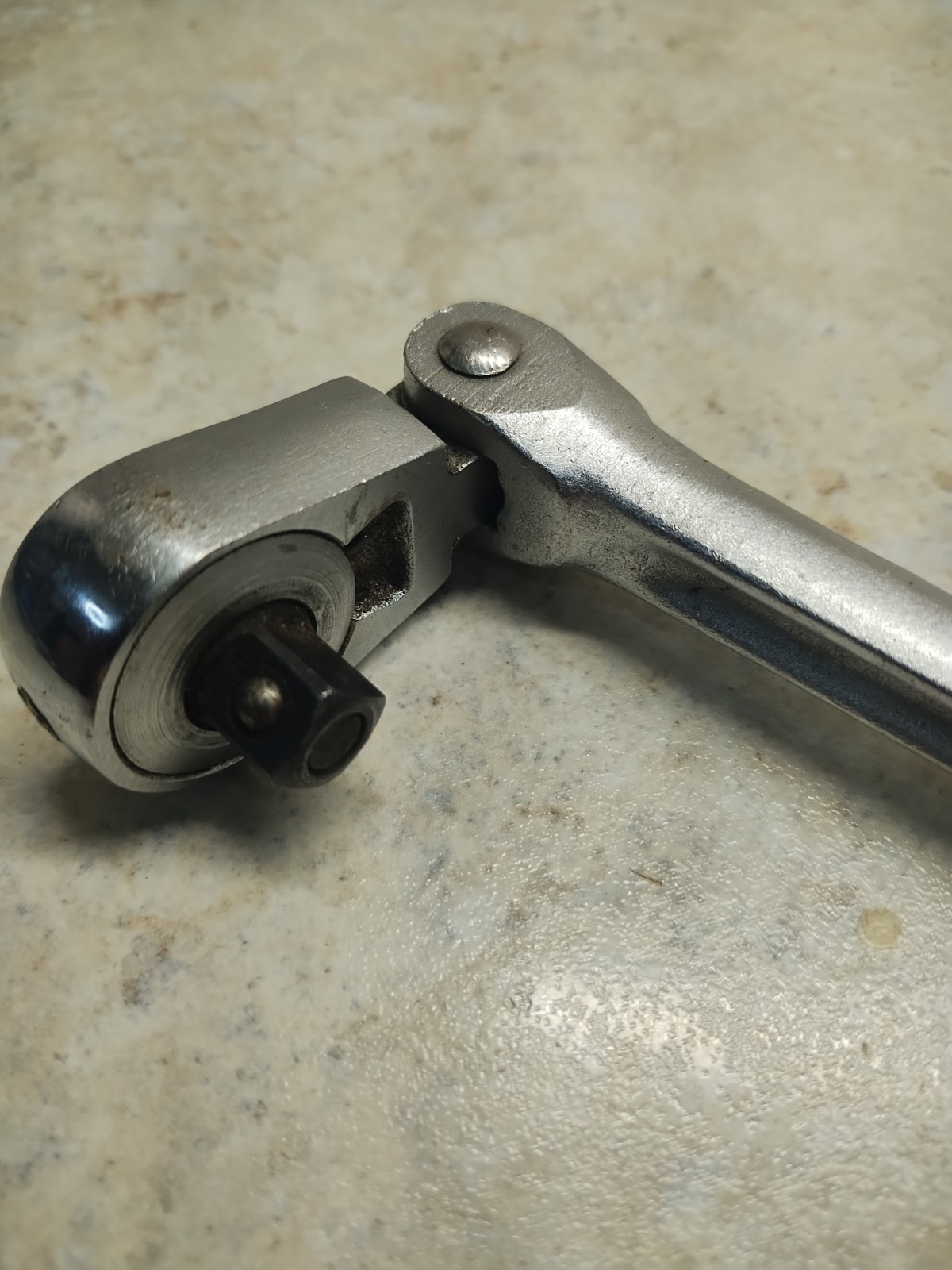 Vintage Craftsman 3/8″ Drive Flex Head Ratchet 42791 -V- Oil Port USA