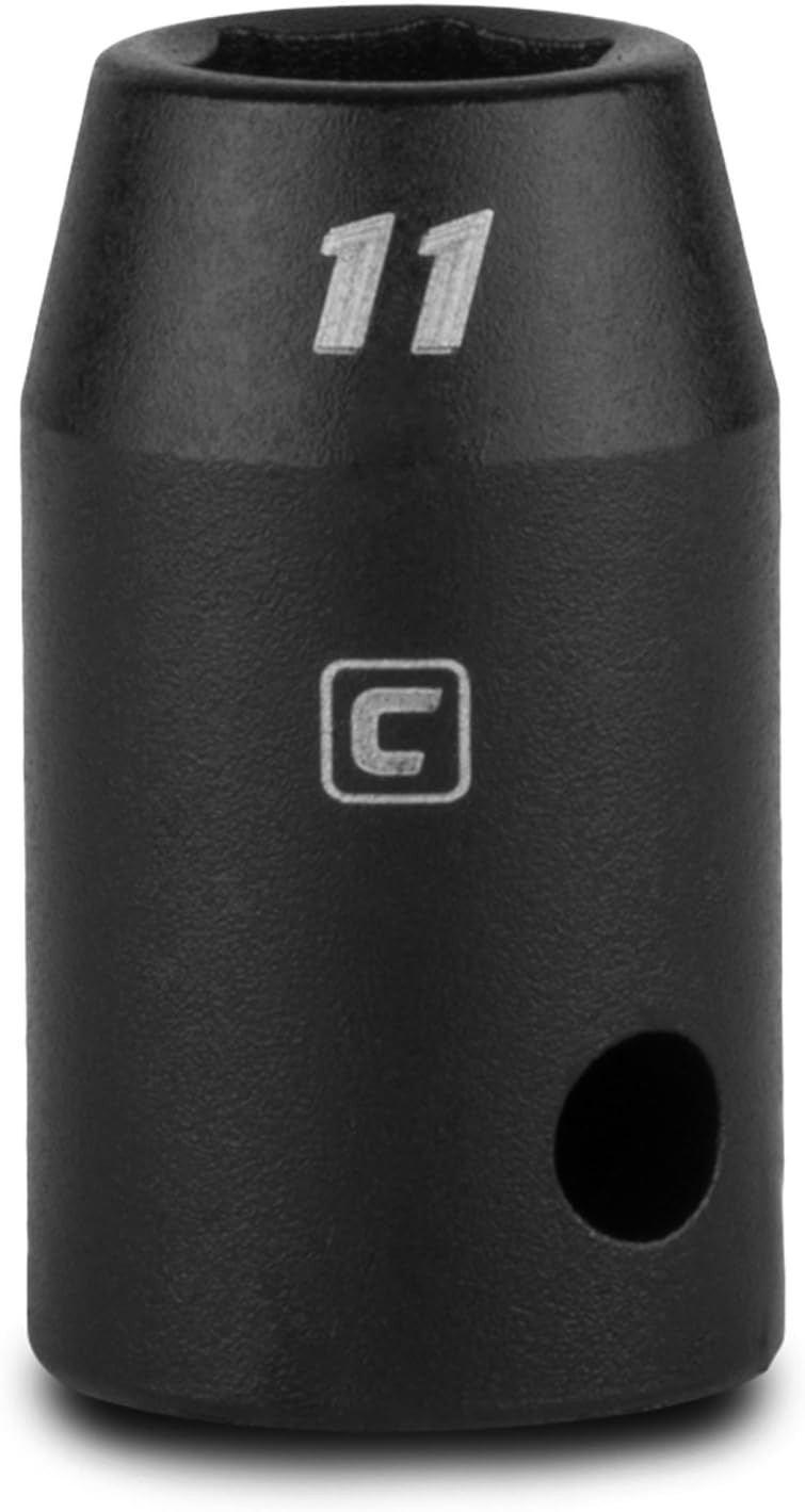 Durable 11mm Impact Socket – Lightweight 0.15 lbs, 1/2in Drive for Professionals