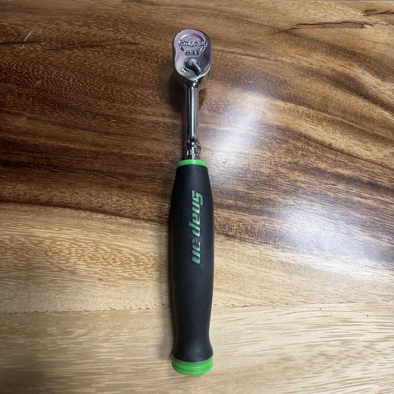 New Snap On THL72 1/4″ Drive Green Soft Handle Ratchet – Free Shipping