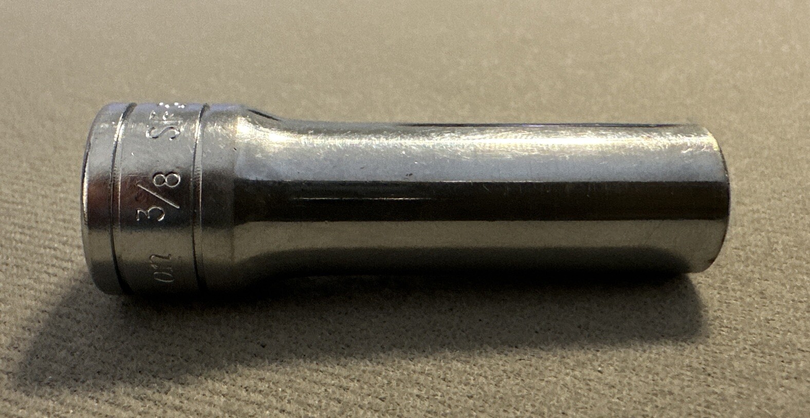 Snap On Tools SFS-121 3/8″ Deep Chrome Socket 3/8” Drive 6 Point USA SFS121