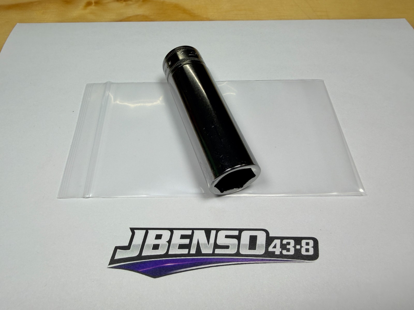 Snap-On Tools USA NEW 1/2″ Drive 17mm Metric 6pt Deep Chrome Socket TSM17